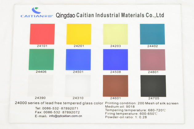 Tempered Glass Enamel Basic Color